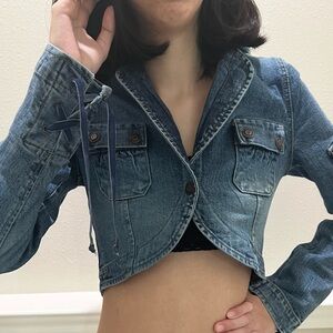 Vintage Guess jeans junior denim jacket Small